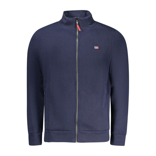 Sweat-shirt en coton bleu Norvège 1963