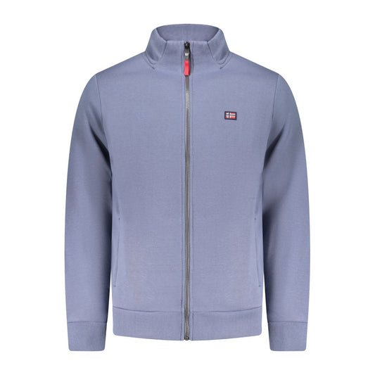 Sweat-shirt en coton bleu Norvège 1963