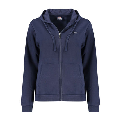 Sweat-shirt en coton bleu Norvège 1963