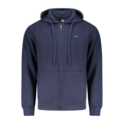 Sweat-shirt en coton bleu Norvège 1963