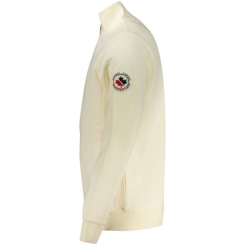 Noorwegen 1963 Wit Katoenen Sweatshirt