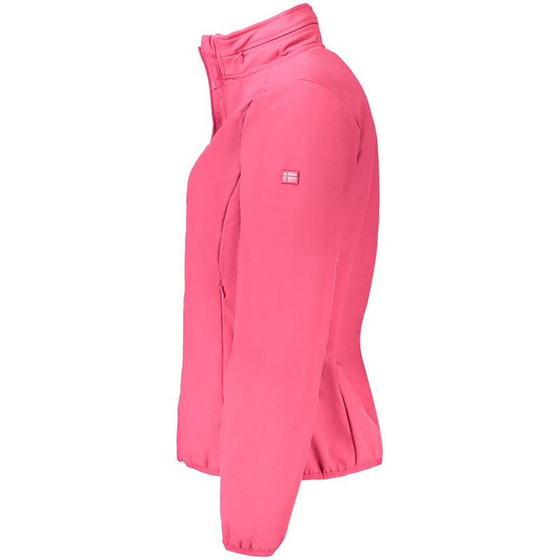 Veste en Polyester Rose Norway 1963 avec Capuche Amovible