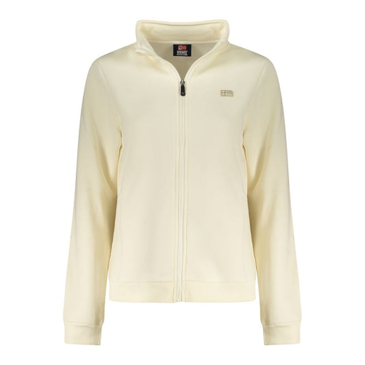 Norway 1963 Women's White Cotton Sweatshirt - Stylish Comfort