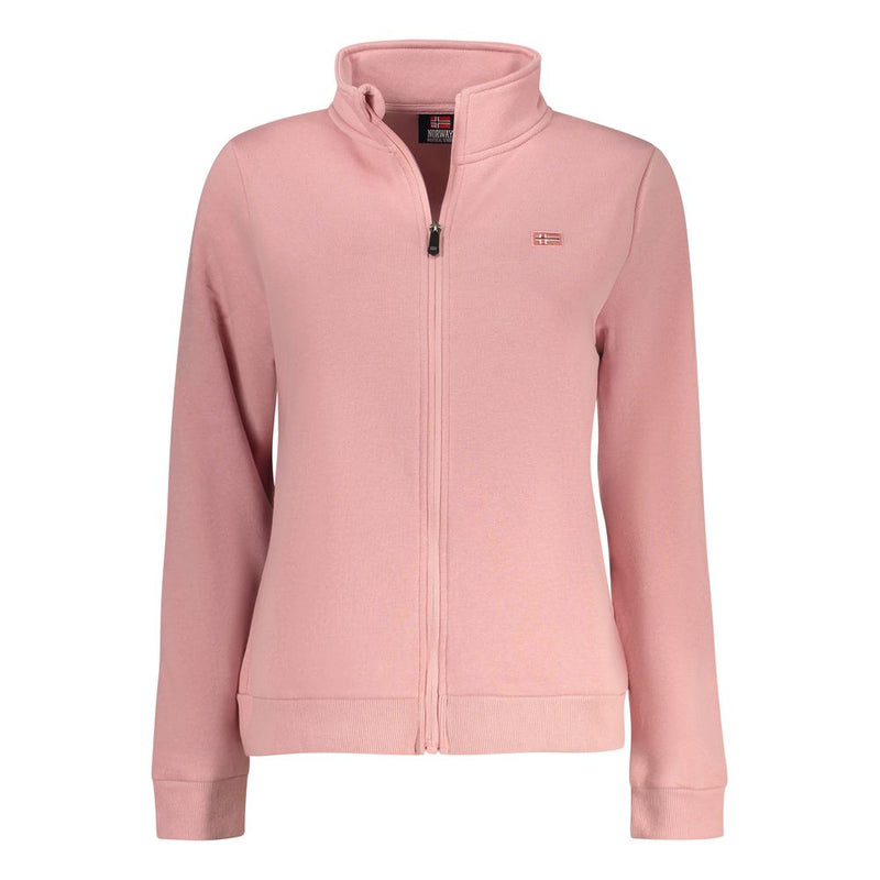 Sweatshirt en Coton Rose Norway 1963 - Élégant et Confortable
