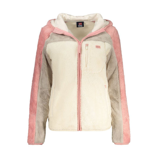 Norway 1963 Sweatshirt Blanc en Polyester avec Poches - XL