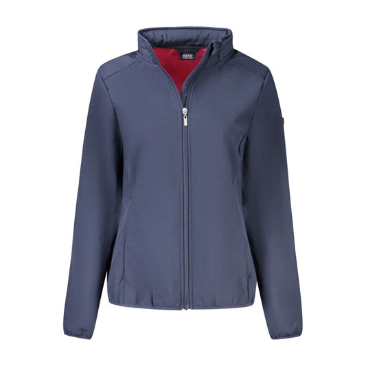 Norway 1963 Veste Soft Shell Bleue avec Capuche Amovible