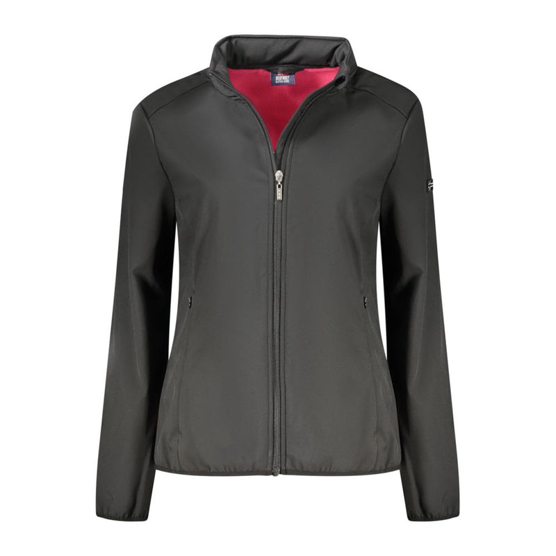 Norway 1963 Veste Soft Shell Noire avec Capuche Amovible