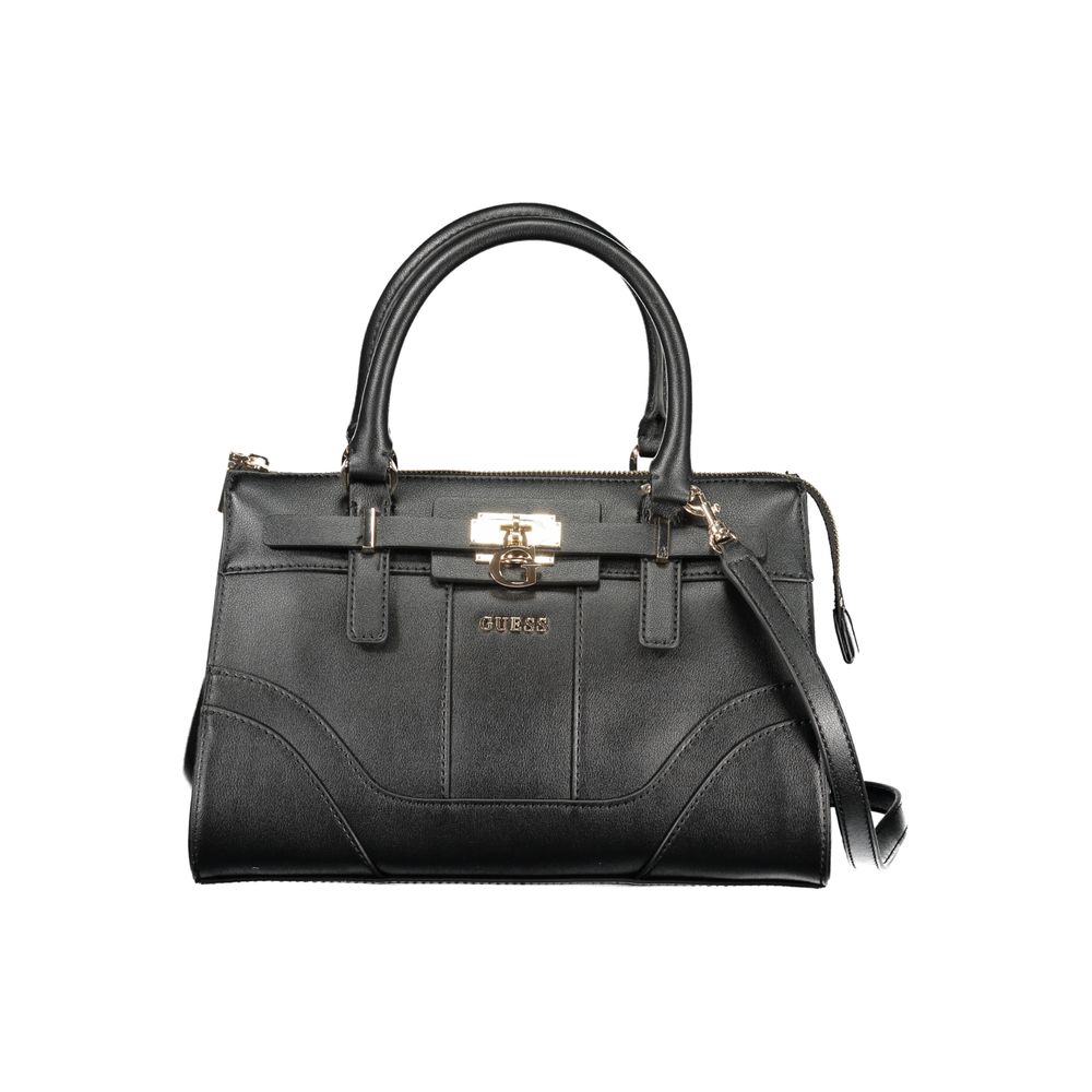 Guess Jeans Black Polyethylene Handbag