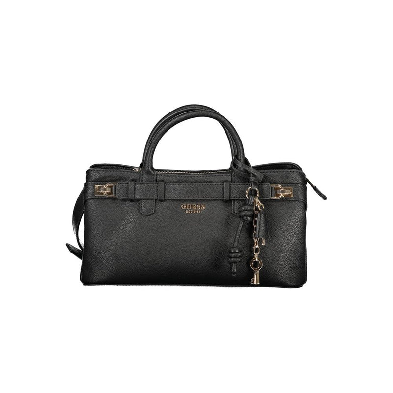 Guess Jeans Gregoria Handbag - Black Polyethylene