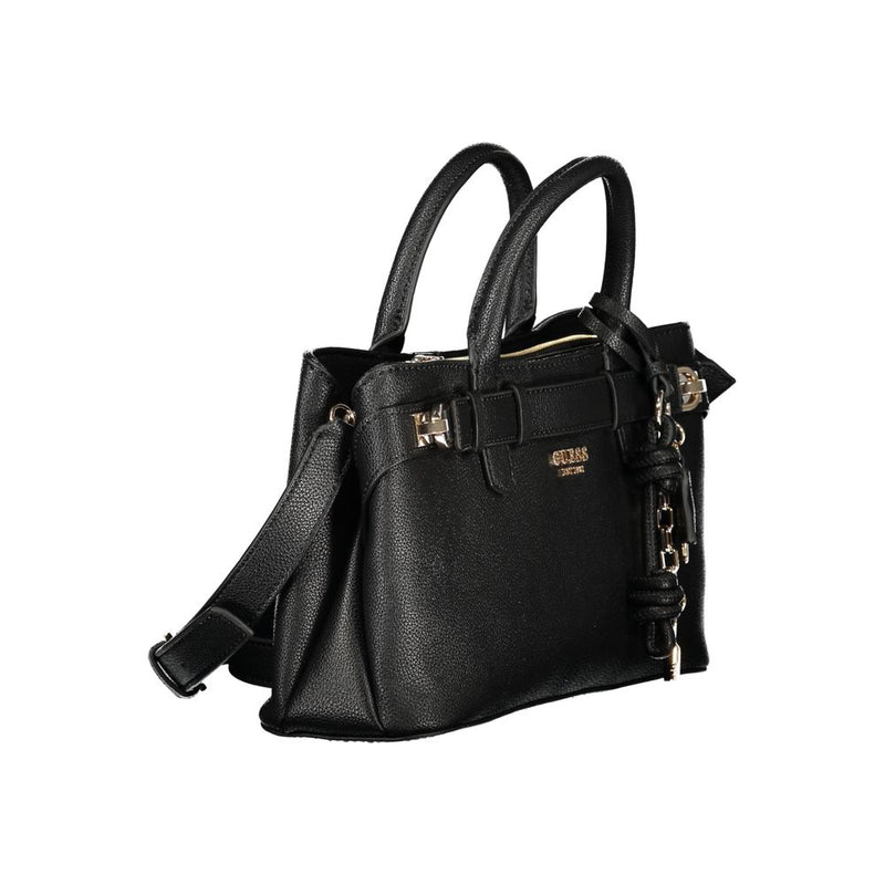Guess Jeans Gregoria Handbag - Black Polyethylene
