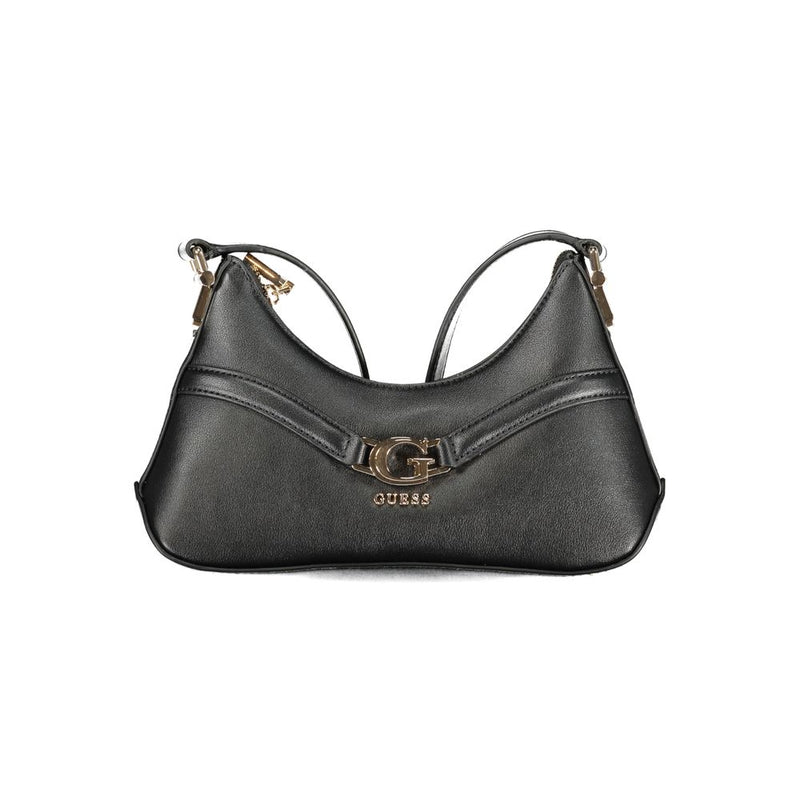 Guess Jeans Black Polyethylene Handbag - DEA MINI