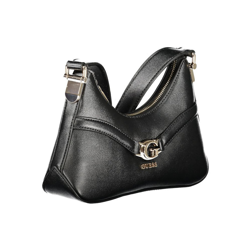 Guess Jeans Black Polyethylene Handbag - DEA MINI