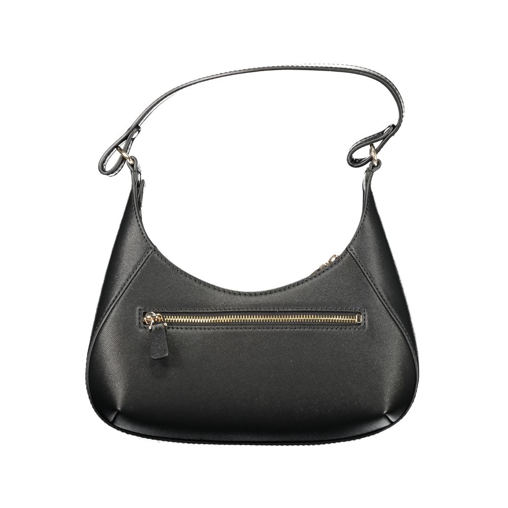 Guess Jeans Mimina Black Polyethylene Handbag - Stylish & Functional