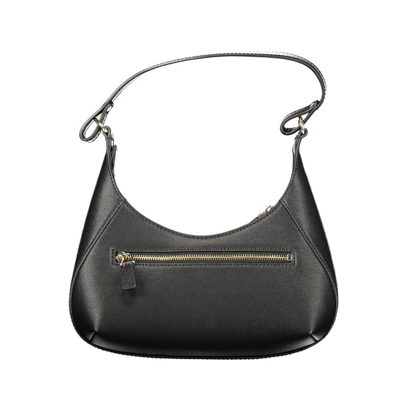 Guess Jeans Mimina Sac à Main Noir en Polyéthylène