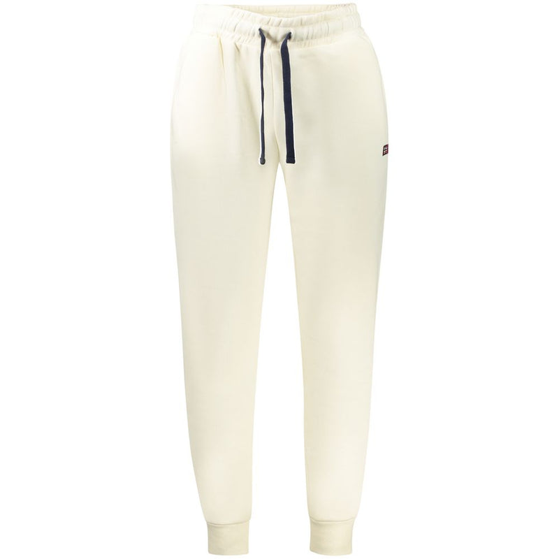 Norway 1963 White Cotton Pant - Comfortable Sports Trousers