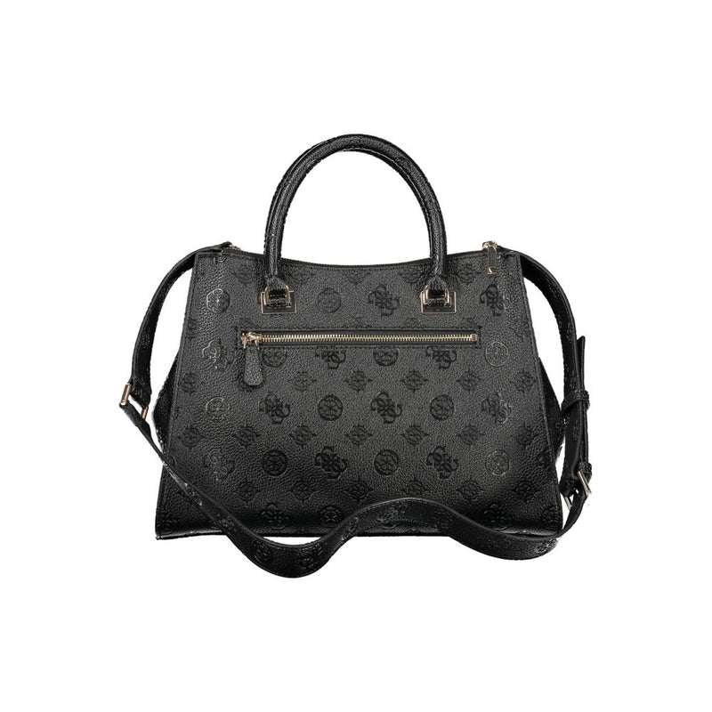 Guess Jeans CRESIDIA II Sac Noir avec Bandoulière Ajustable