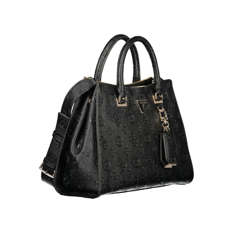 Guess Jeans CRESIDIA II Sac Noir avec Bandoulière Ajustable
