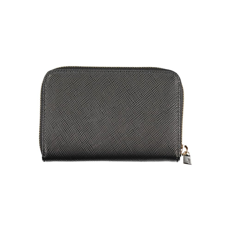 Guess Jeans Laurel II Black Polyethylene Wallet - Chic & Practical