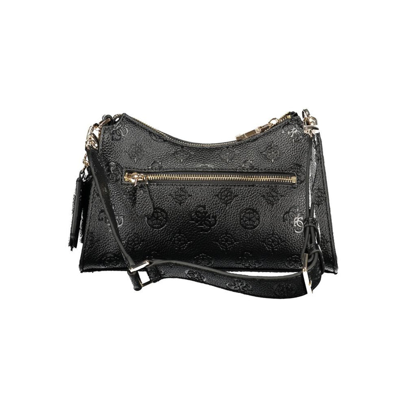 Guess Jeans CRESIDIA II Sac à main en Polyéthylène Noir