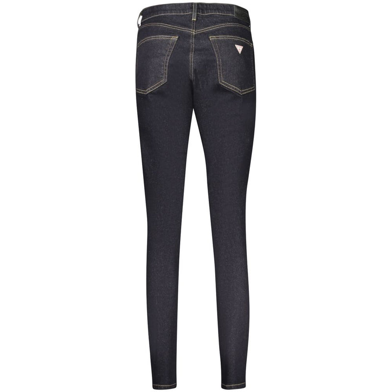 Guess Jeans Blue Cotton Skinny Jeans for Women