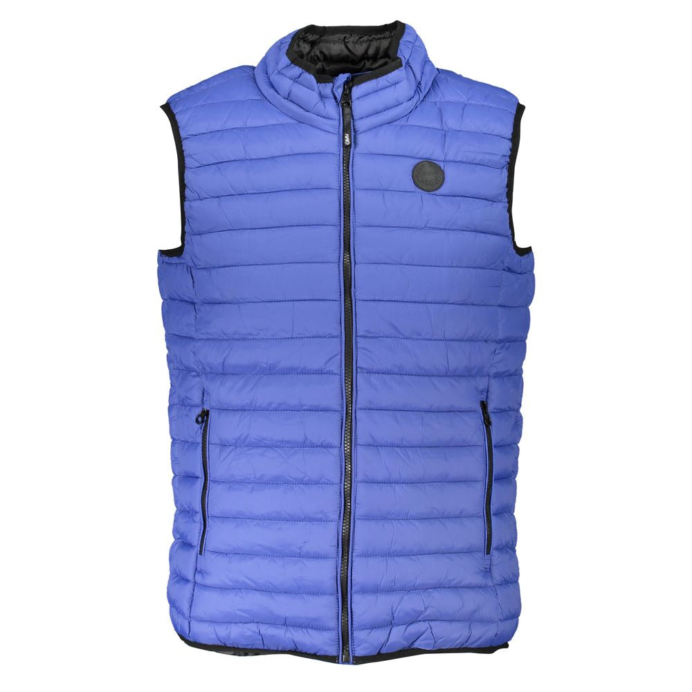 Gianmarco Venturi Veste Sans Manches en Polyamide Bleue