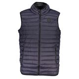 Gianmarco Venturi Veste Sans Manches en Polyamide Bleue