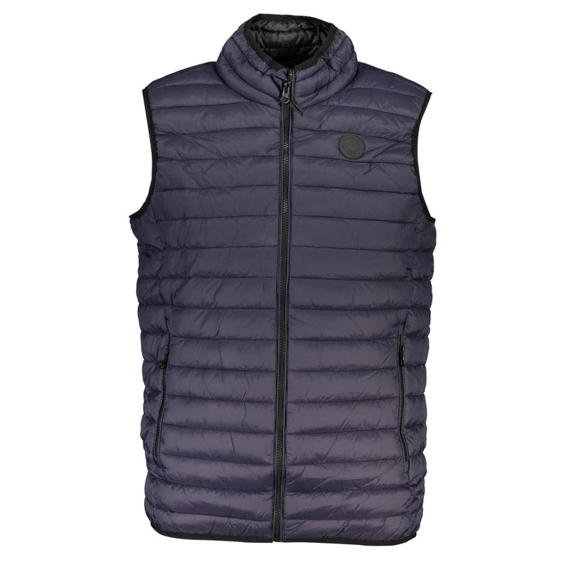 Gianmarco Venturi Blue Polyamide Mouwloos Jack