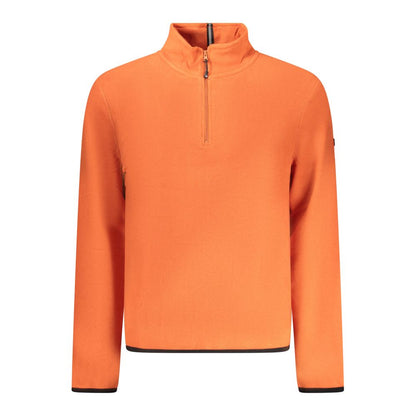 Norway 1963 Orange Polyester Men Sweater