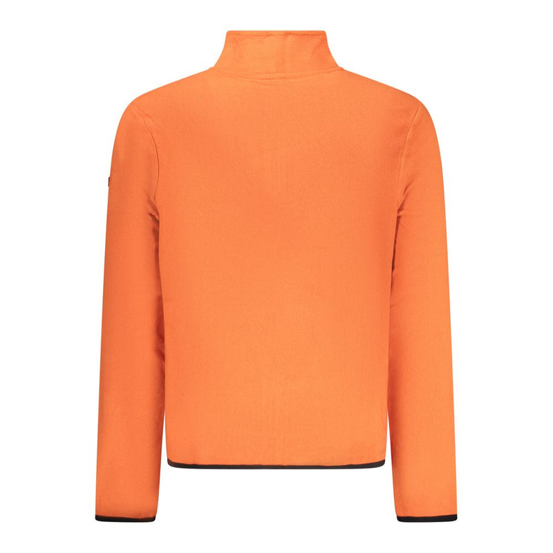 Norway 1963 Orange Polyester Men Sweater - Bold & Stylish
