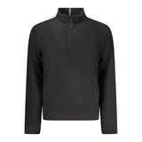 Norway 1963 Black Polyester Men Sweater - Stylish Half-Zip Design