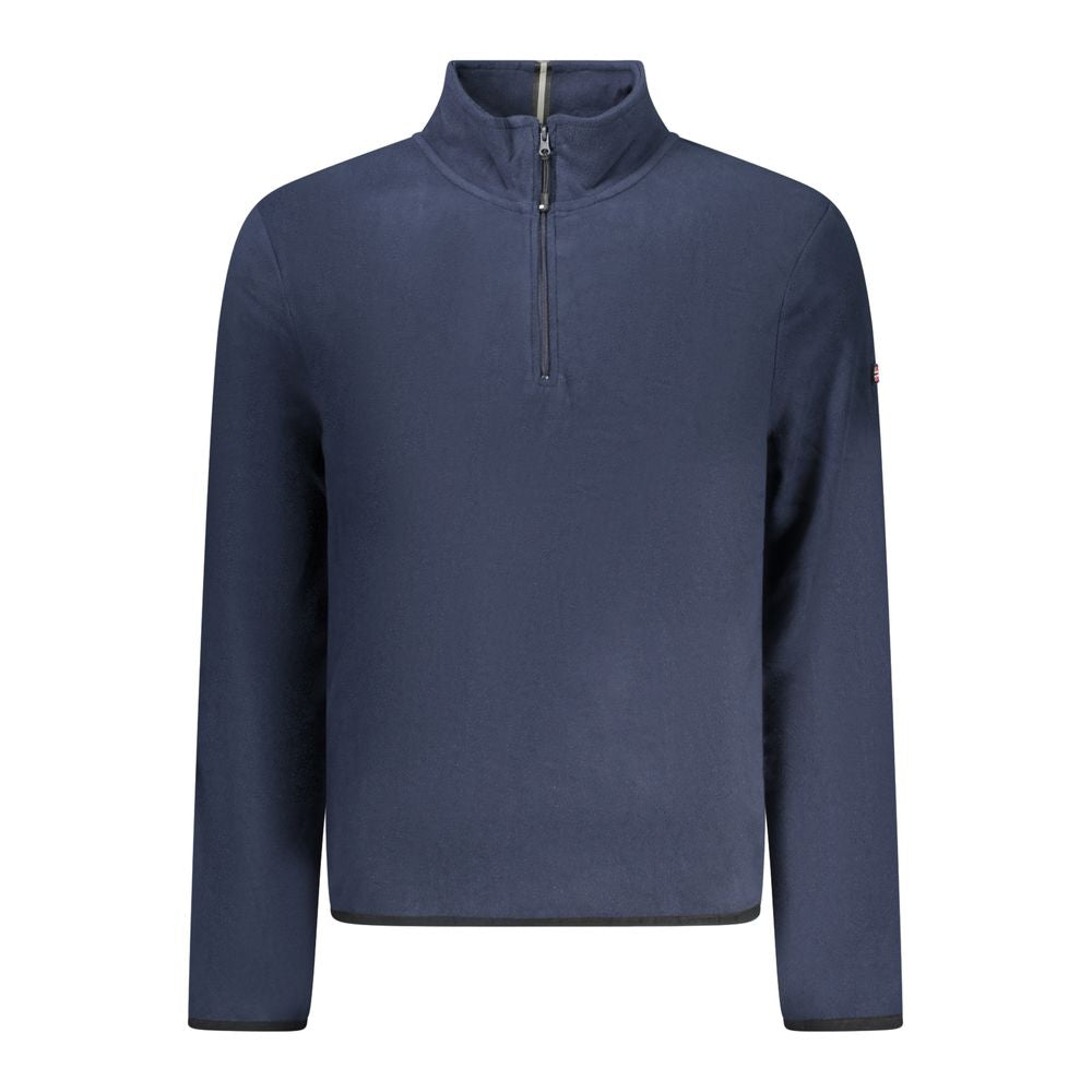 Norway 1963 Blue Polyester Men Sweater - Modern Style