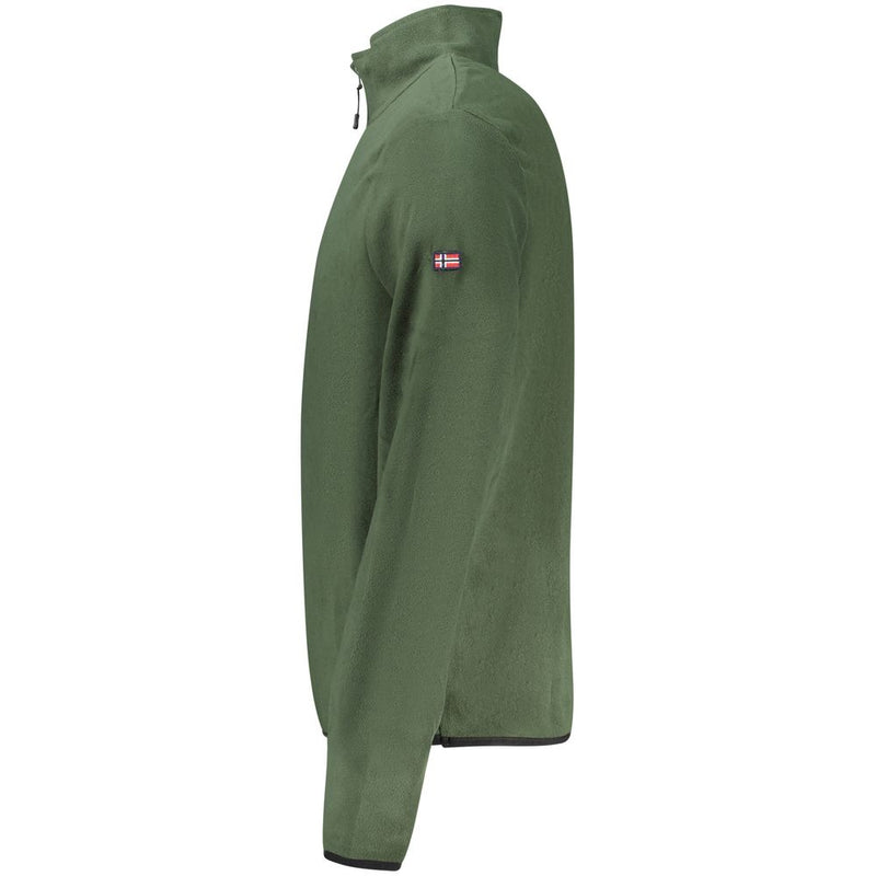 Norway 1963 Green Polyester Men Sweater - Stylish Comfort