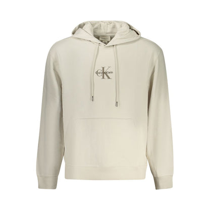 Pull en coton beige Calvin Klein pour homme