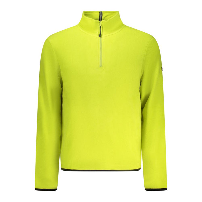 Norway 1963 Green Polyester Men Sweater - Half-Zip Design