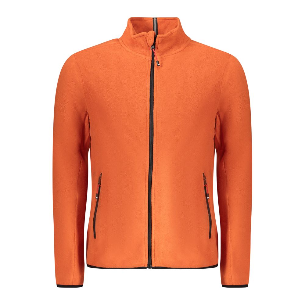 Norway 1963 Orange Polyester Men Sweater - Stylish & Functional