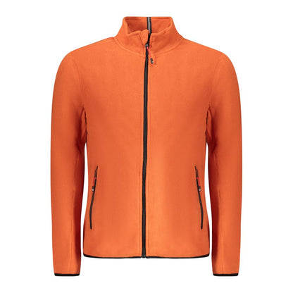 Norway 1963 Orange Polyester Men Sweater