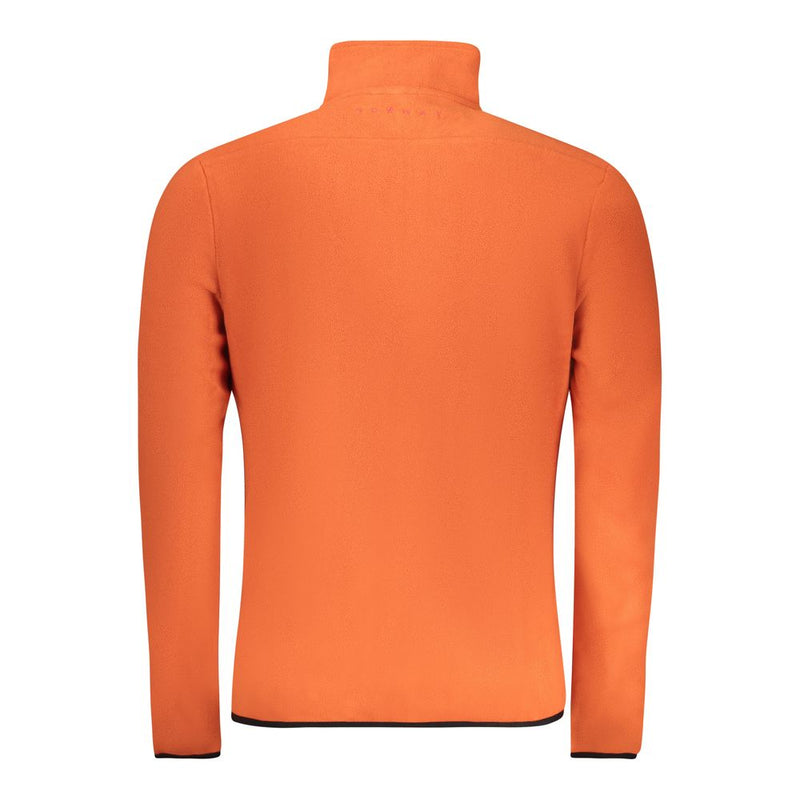 Norway 1963 Orange Polyester Men Sweater - Stylish & Functional