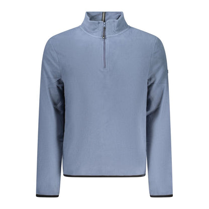 Pull en polyester bleu pour homme, Norvège 1963