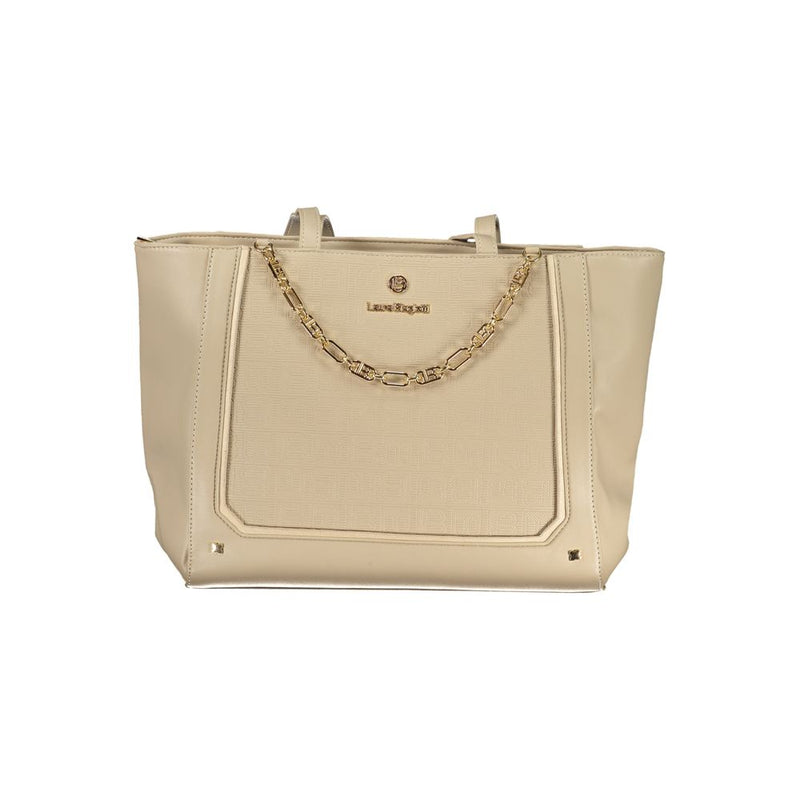 Laura Biagiotti ARKKETTE Beige PVC Handbag for Women