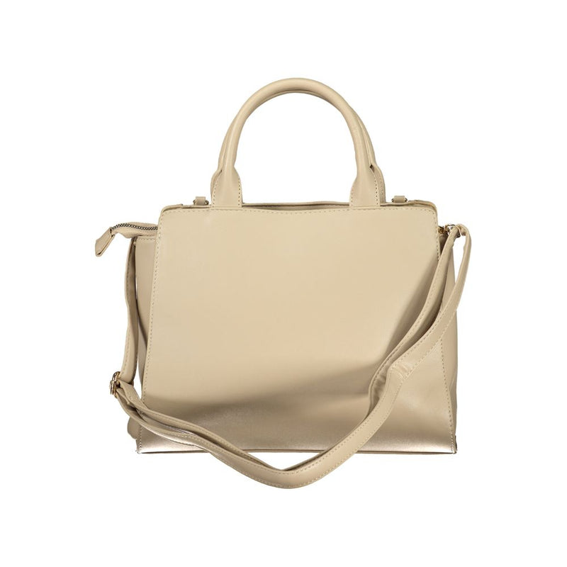 Sac à main Laura Biagiotti Arkette Beige en PVC pour femmes