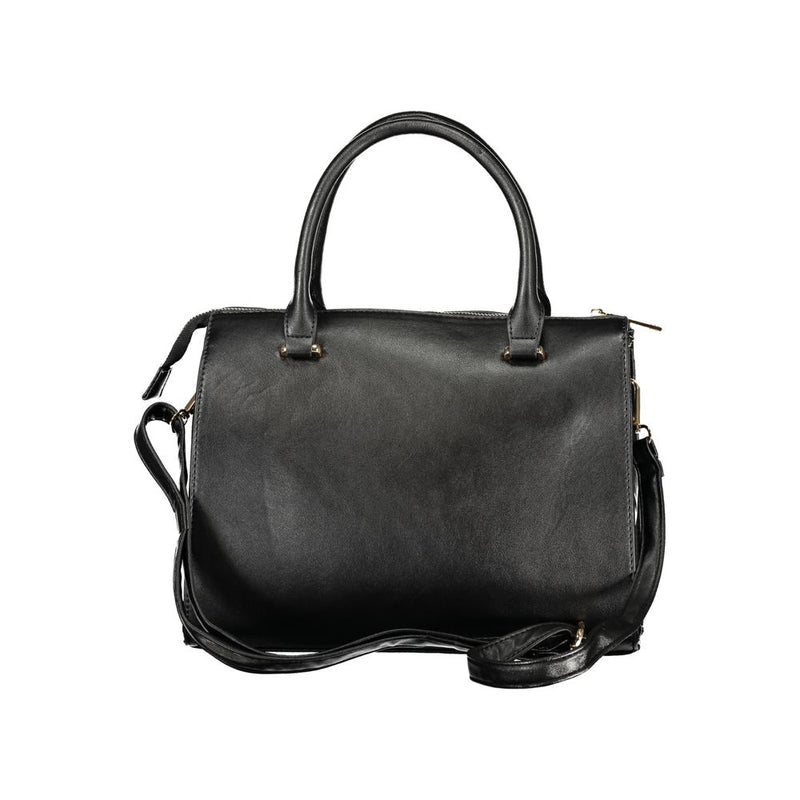 Sac à main Laura Biagiotti Bradenton en PVC noir pour femmes