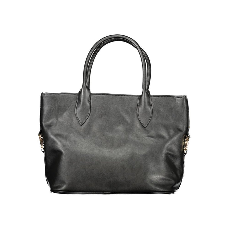 Sac à main Laura Biagiotti JALENE en PVC noir pour femmes