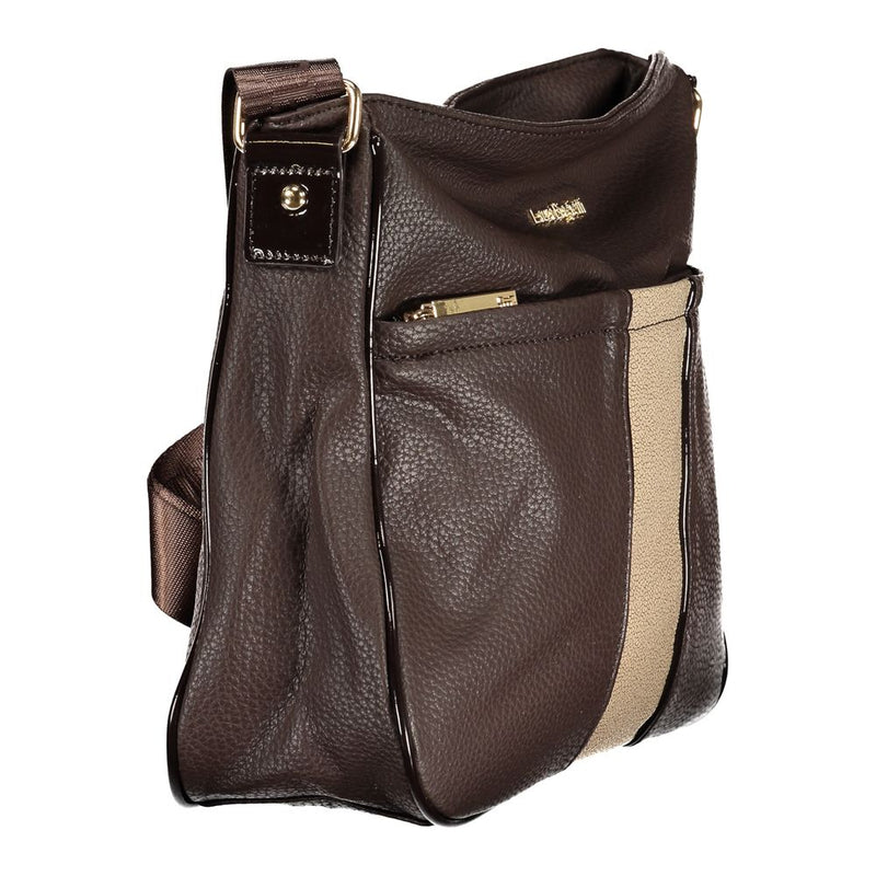 Sac à main Laura Biagiotti Gillman Brown en PVC pour femmes