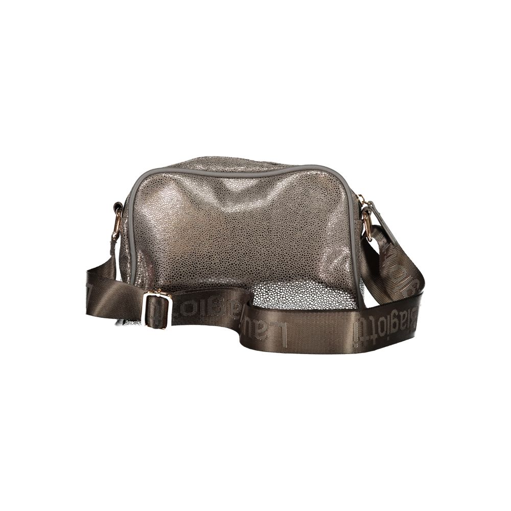 Sac à main Laura Biagiotti Tapiro gris en polyester pour femmes