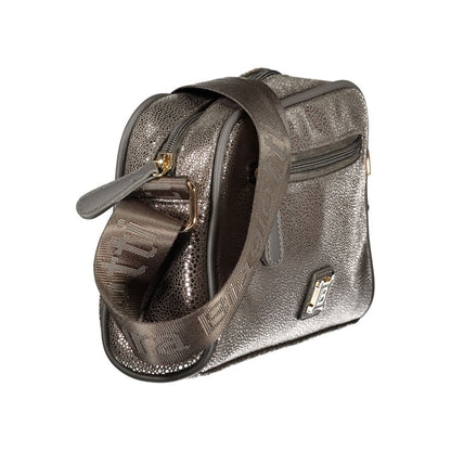 Laura Biagiotti Gray Polyester Women Handbag