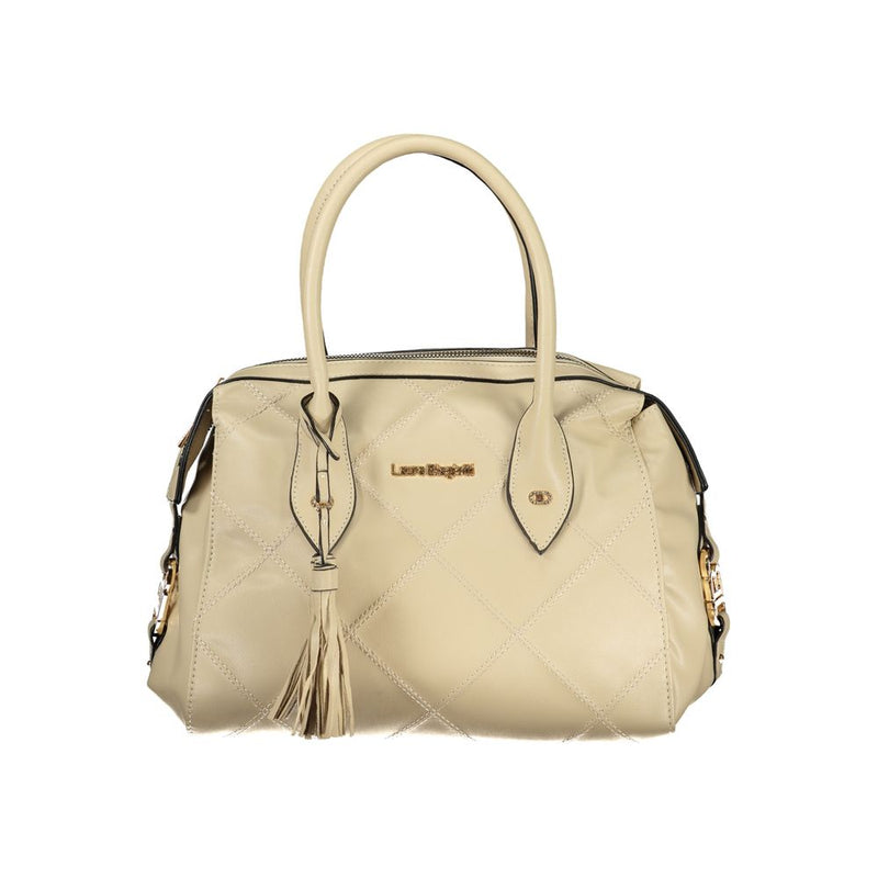 Sac à main Laura Biagiotti JALENE Beige en PVC pour Femme