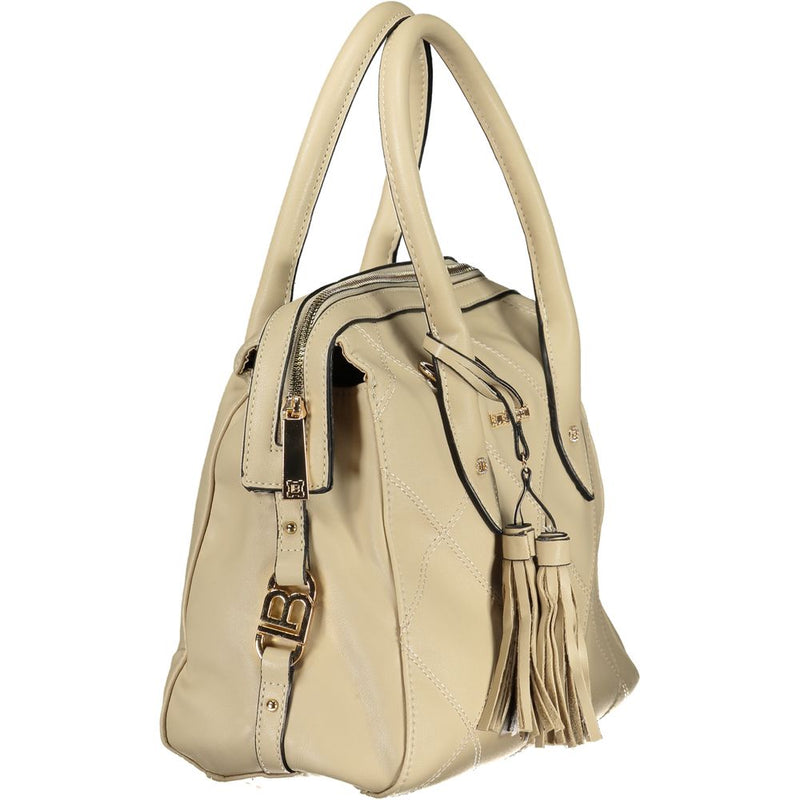 Sac à main Laura Biagiotti JALENE Beige en PVC pour Femme