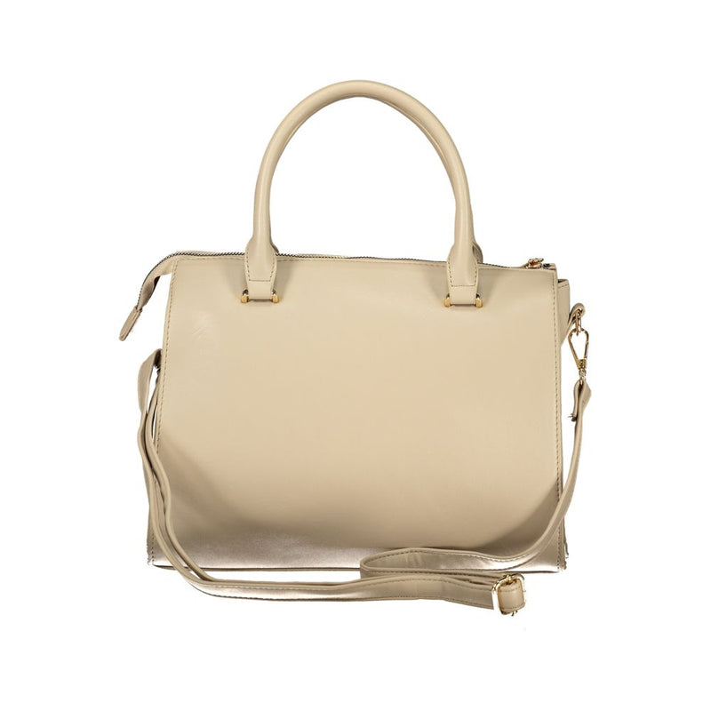 Laura Biagiotti Bradenton Beige PVC Handbag for Women