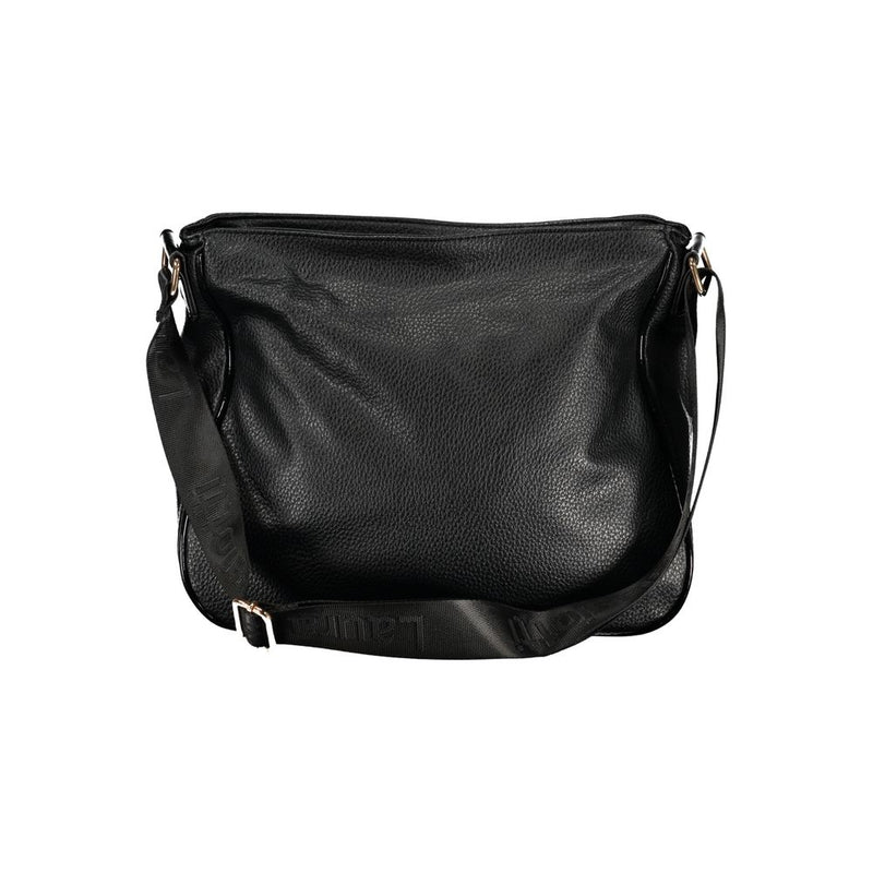 Sac à main Laura Biagiotti Gillman en PVC noir pour femmes