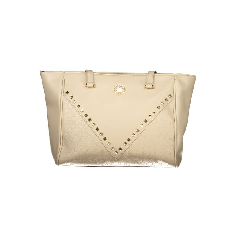 Sac à main Laura Biagiotti Bradenton Beige en PVC pour femmes